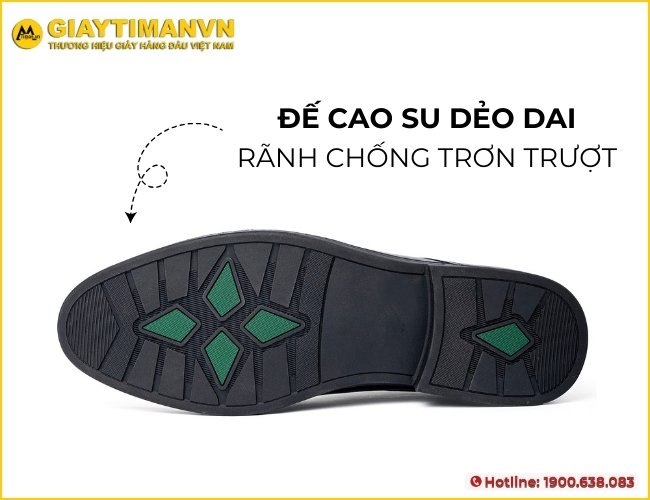 Giày đế cao su là lựa chọn hoàn hảo cho mọi địa hình