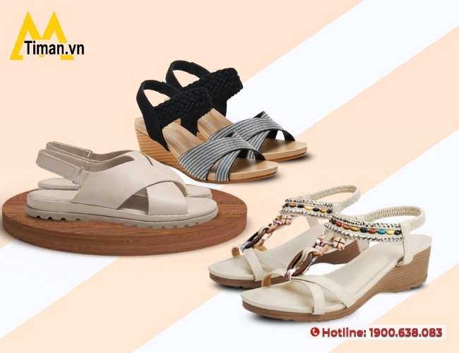 Đa dạng mẫu mã giày quai hậu nữ giúp dễ dàng lựa chọn