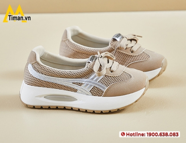 Giày màu nâu nữ linh hoạt với nhiều mục đích sử dụng