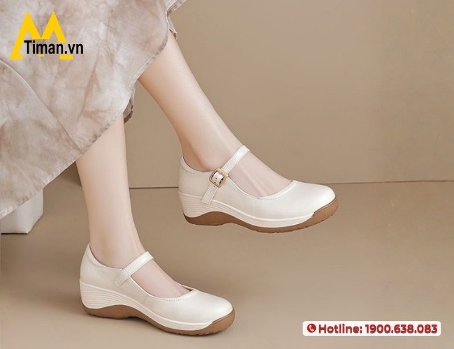 Chọn mua giày nữ quai hậu cao cấp tại Timan