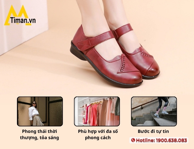 Ưu điểm khi quý cô sử dụng giày nữ quai hậu