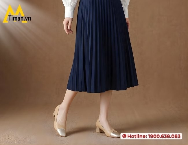 Phối đồ xinh, thời trang cùng với giày nữ màu nâu