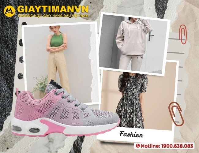 Set đồ năng động, nhẹ nhàng phối với giày sneaker nữ