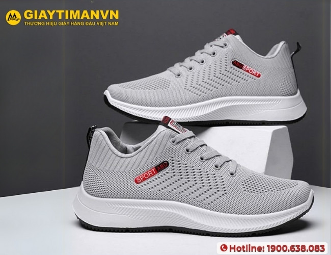 Các kiểu giày sneaker từ vải cao cấp