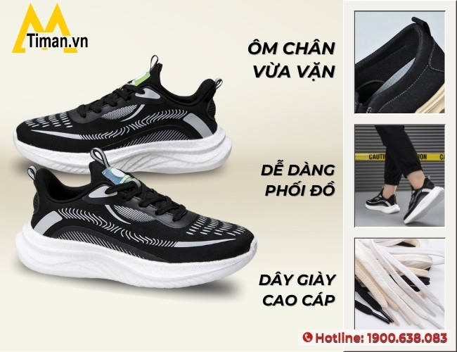 Những lưu ý khi chọn giày sneaker nam siêu nhẹ