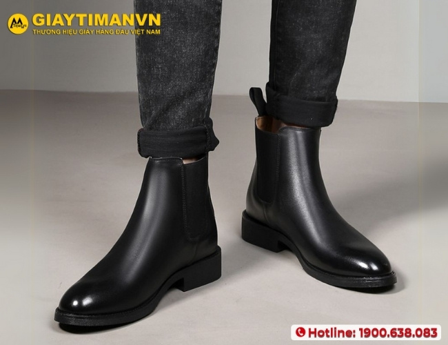 Chọn quần ống rộng đẹp phối hợp với giày nam năng động
