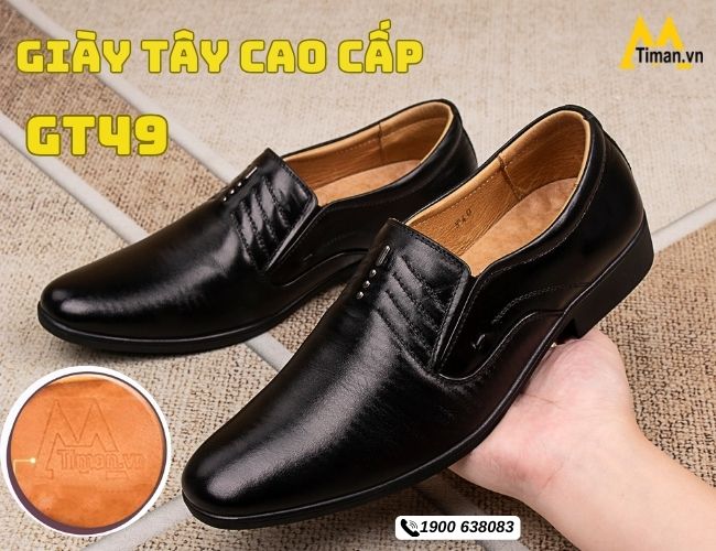 Bí quyết chọn giày tây nam không dây chất lượng