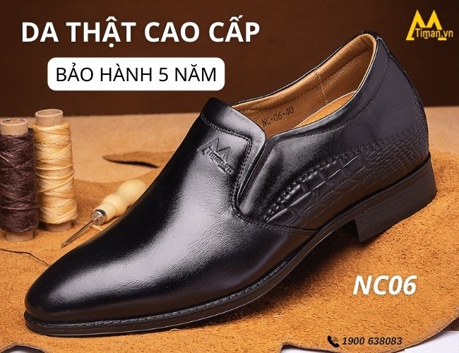 Chọn đôi giày tây nam mũi nhọn chất liệu tốt