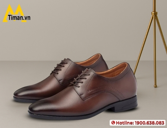 Chọn mua giày nam tăng chiều cao cao cấp tại hiệu Timan