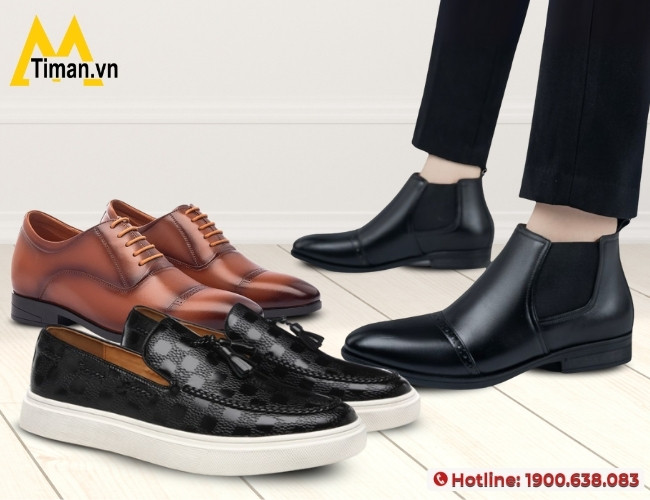 Mua sắm giày nam chất lượng cao, giá tốt tại thương hiệu uy tín Timan
