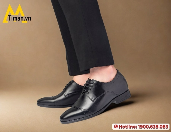 Tự tin thể hiện thần thái lịch lãm với giày cho nam tăng chiều cao