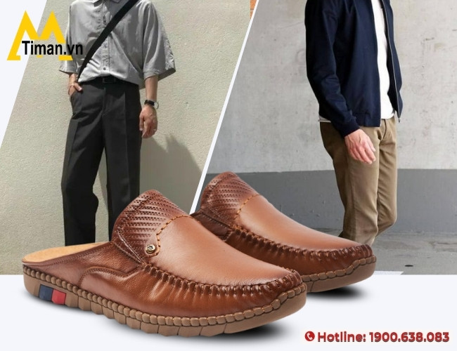 Giày nam mùa hè tại Timan phù hợp với nhiều trang phục