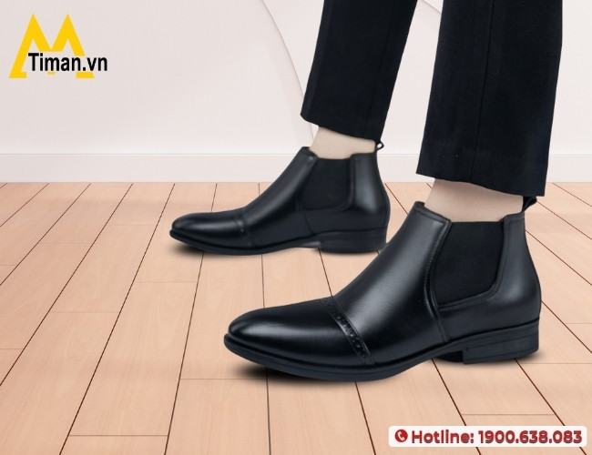 Thời thượng nam tính khi phối đồ với giày cho nam tăng chiều cao