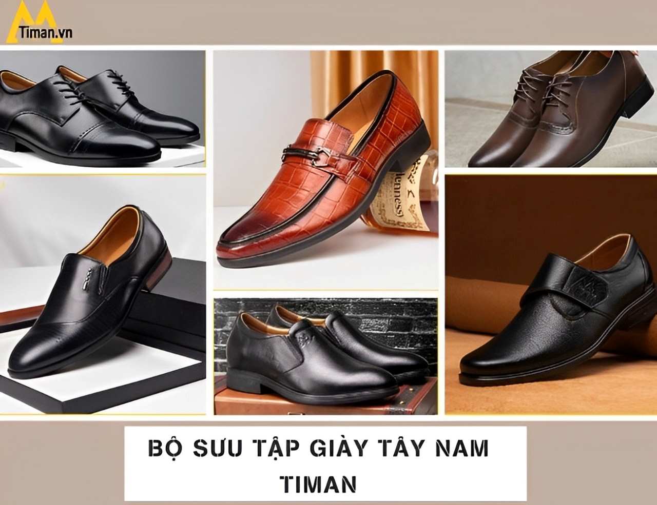 Bộ sưu tập giày tây nam tại Timan