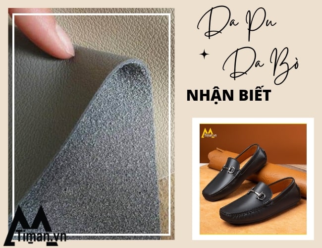 Phân biệt da bò và da PU