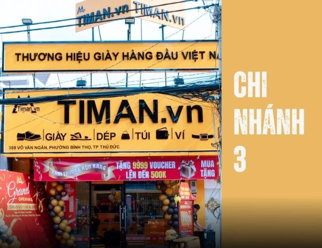 Cửa hàng giày Timan Võ Văn Ngân