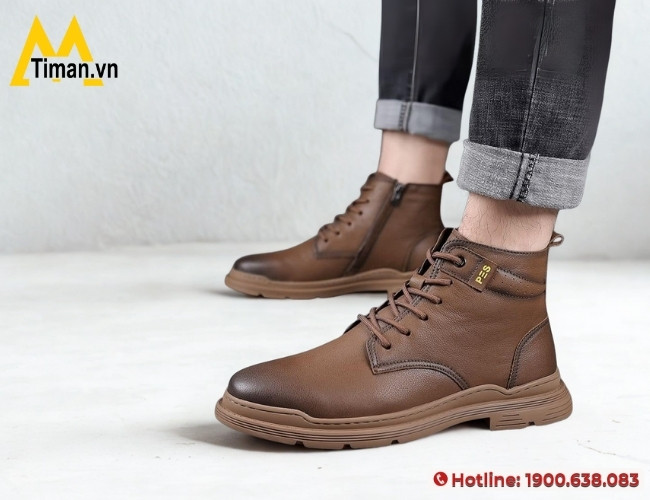 Chọn giày nam đẹp màu nâu vừa vặn, phù hợp với phong cách cá nhân