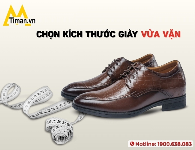 Chọn mua kích thước giày Hàn Quốc cho nam vừa vặn