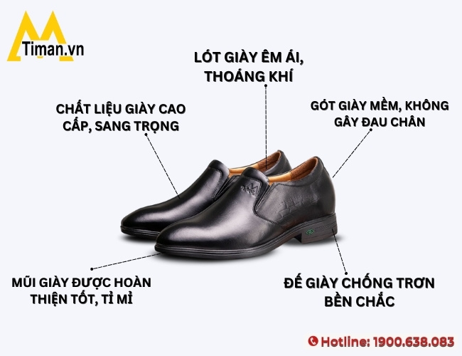 Những chi tiết trên giày đi làm nam bạn không nên bỏ qua