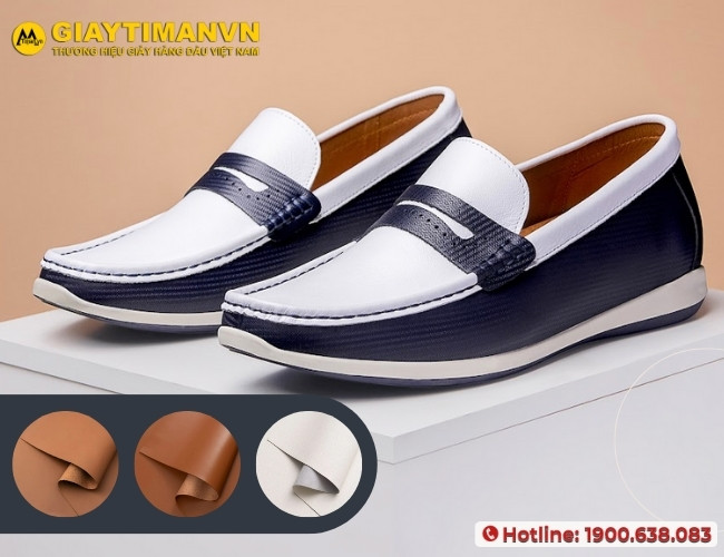 Lựa chọn chất liệu giày Penny Loafer phù hợp