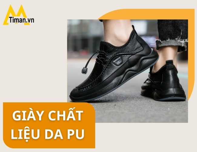 Giày chất liệu da PU