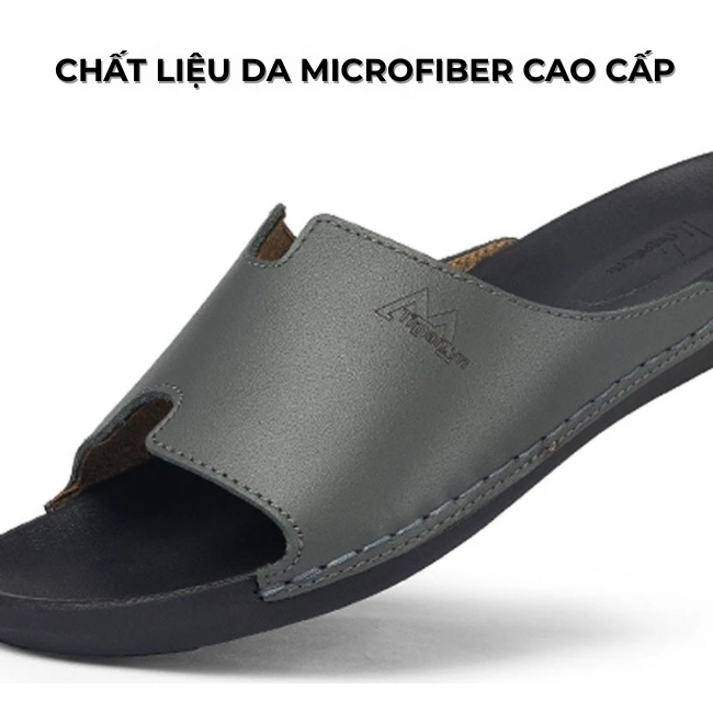 Dép quai ngang nam TM-DL90 da tổng hợp cao cấp bền bỉ