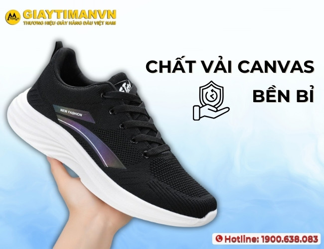 Chất vải canvas bền bỉ chắc chắn