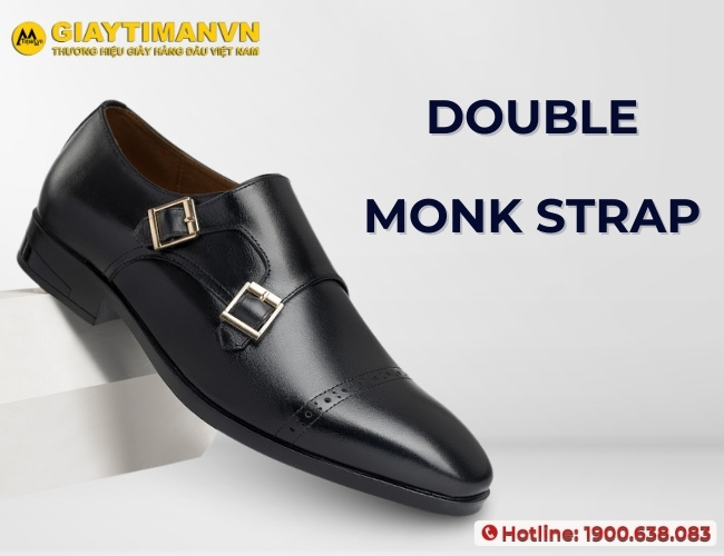 Giày Double Monk Strap