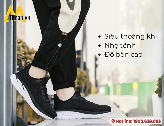 Giày vải canvas nam chính hãng Timan