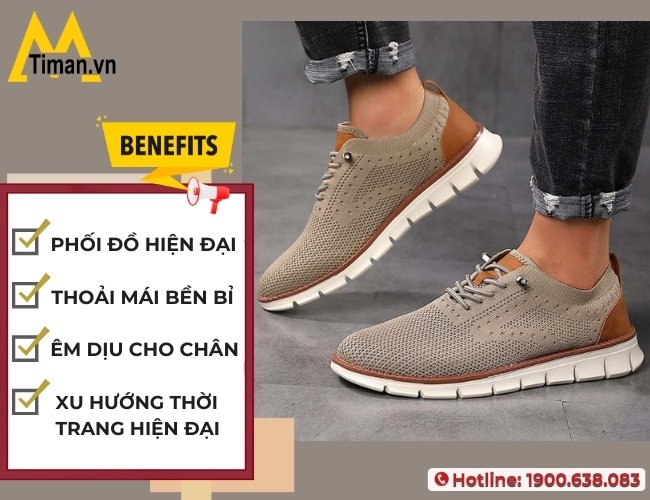 Lợi ích khi sử dụng giày thể thao Hàn Quốc nam