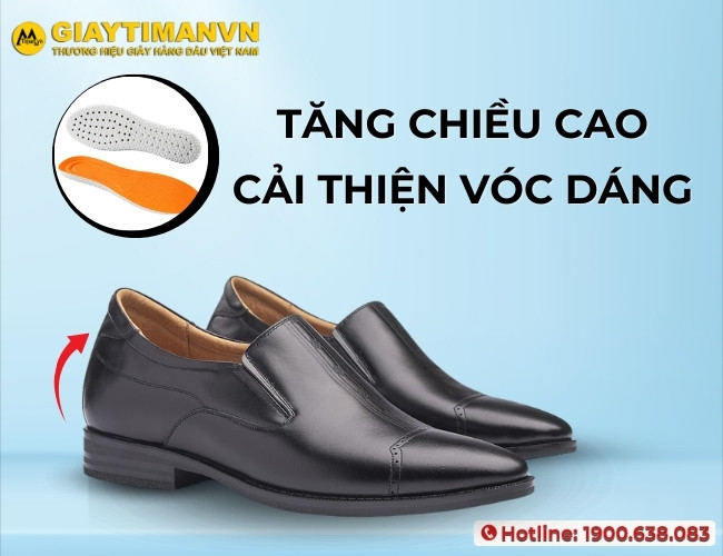 Lót giày tăng chiều cao giúp cải thiện vóc dáng