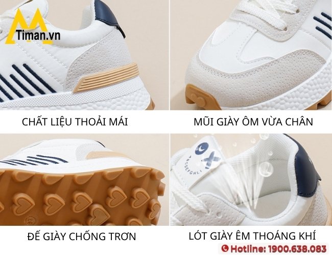 Tiêu chí vàng giúp nàng chọn thiết kế giày nữ màu trắng chất lượng