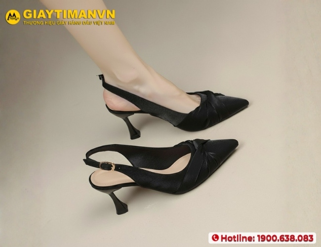Dáng giày slingback nữ đẹp phù hợp với quý cô