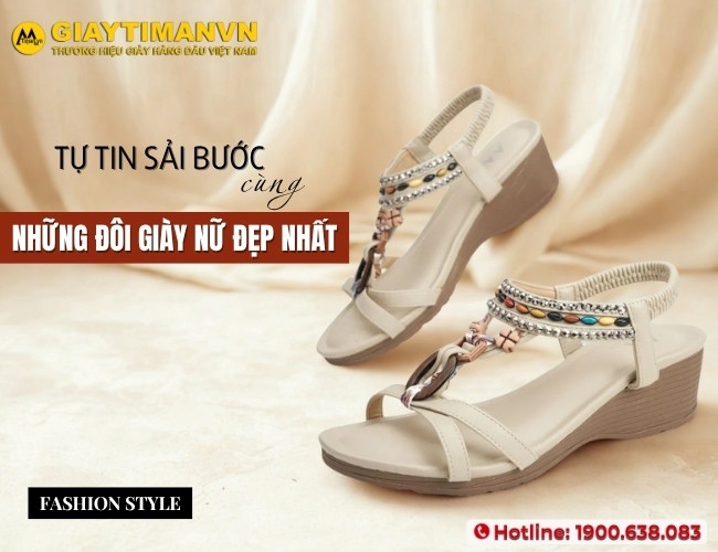 Tự tin sải bước cùng với những mẫu giày nữ đẹp nhất
