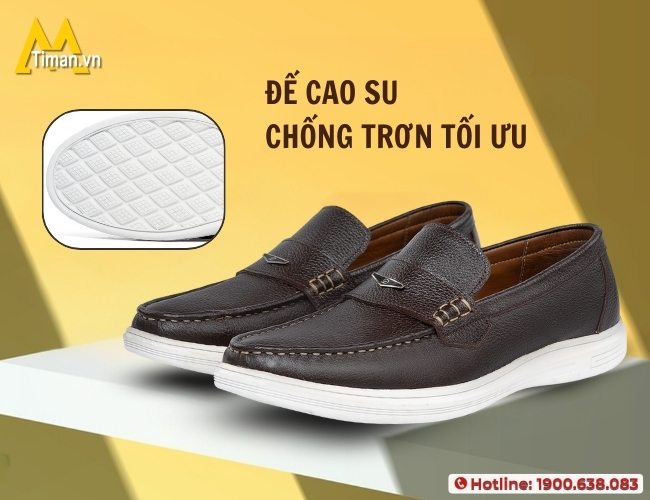 Mẹo chọn giày lười nam da bò chính hãng chất lượng