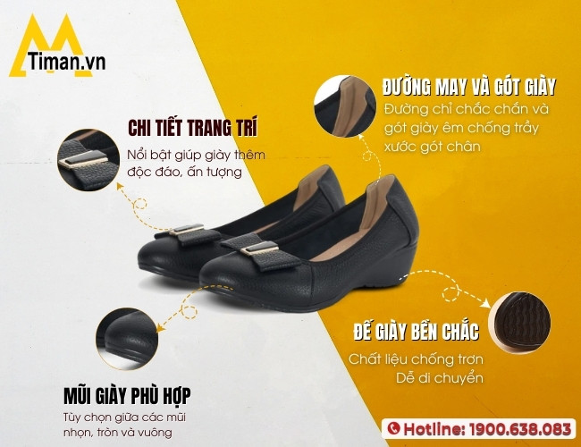 Các lưu ý khi chọn giày nữ đen phù hợp với phong cách