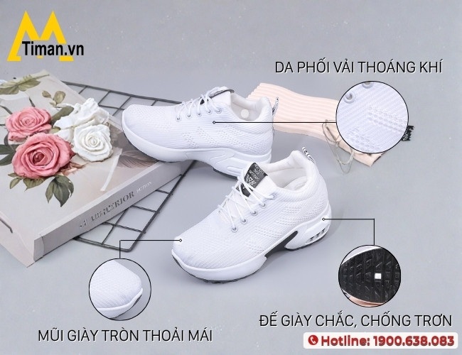 Chọn cấu trúc giày thể thao đẹp cho nữ chuẩn chỉnh