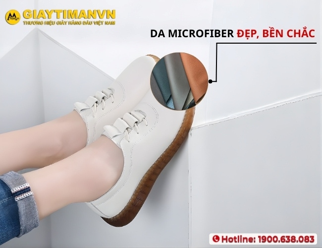 Chất liệu da Microfiber bền đẹp, tinh tế