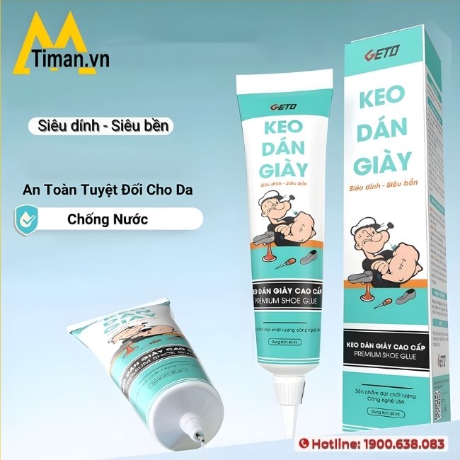 Keo dán giày siêu bền siêu dính Timan MLG18