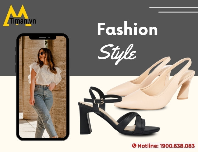 Phong thái quyến rũ, tự tin với giày nữ công sở