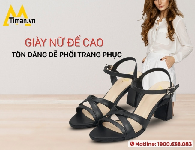 Tôn đồ, cải thiện vóc dáng với giày đế cao cho nữ