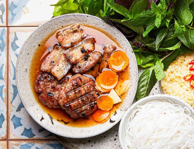 Bún chả đặc trưng hà nội