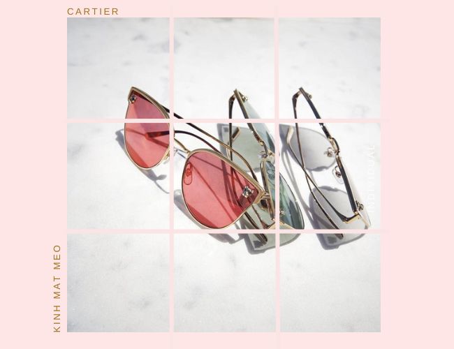 Kính mắt mèo Cartier