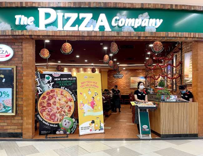 Pizza company ở vạn hạnh mall