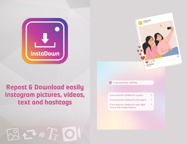 Tải video Instagram về máy từ ứng dụng Instadown