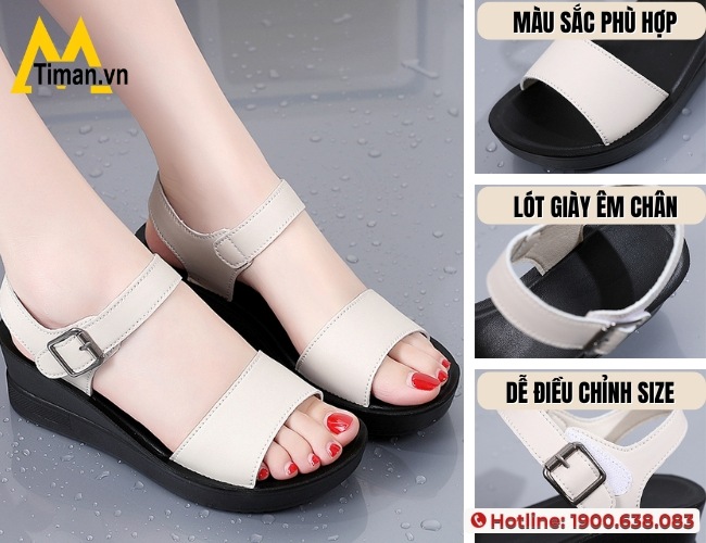 Các chi tiết nên lưu ý khi chọn mua giày đi mùa hè cho nữ