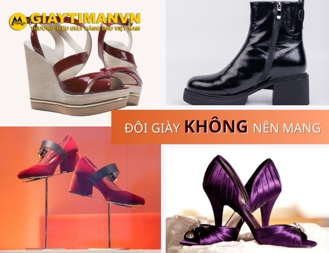 Những dáng giày nữ mà nữ bắp chân to nên tránh xa