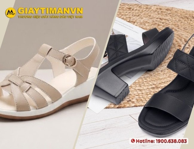 Những kiểu giày sandal xinh giúp nàng che khuyết điểm chân to