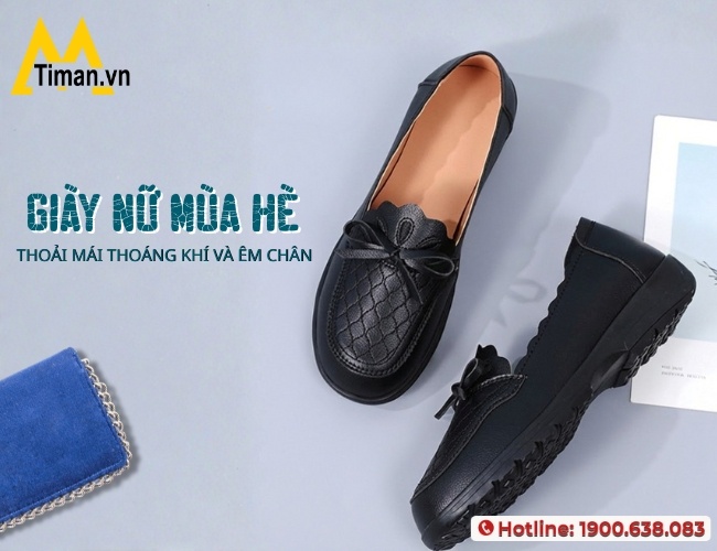 Giày đi mùa hè cho quý cô thời thượng