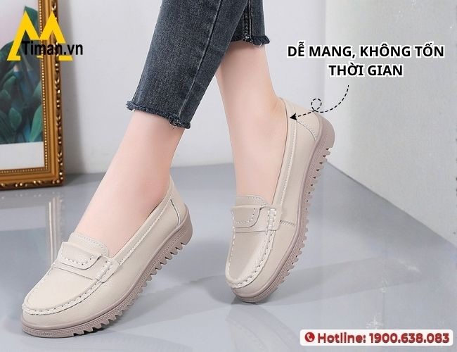 Thiết kế giày búp bê giúp nàng dễ mang, không thời gian